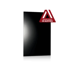 INF CZARNE SZKŁO 600W - Panel na podczerwień czarne szkło