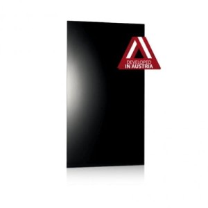 INF CZARNE SZKŁO 800W - Panel na podczerwień czarne szkło